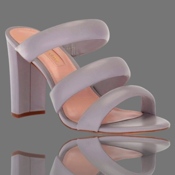 🛑BOGO🆕Avec Les Filles Lilac Mara Heels - Picture 4 of 11